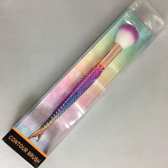 Bazic Beauty Lot 2 Mermaid Brushes Contour Eyebrow - Picture 2 of 5